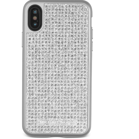 Michael Kors Silver studded iPhone X case - Picture 3 of 3